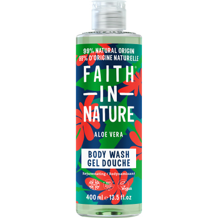 Faith In Nature Aloë Vera Douchegel Fles 400ml