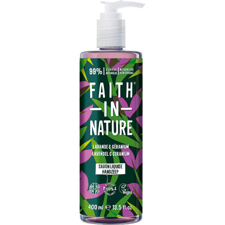 Faith In Nature Lavendel Handzeep Pompfles 400ml