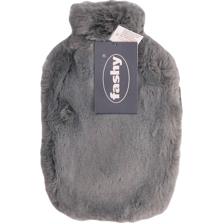 Fashy Warmwaterkruik Extra Zacht Grijs 1 Stuk