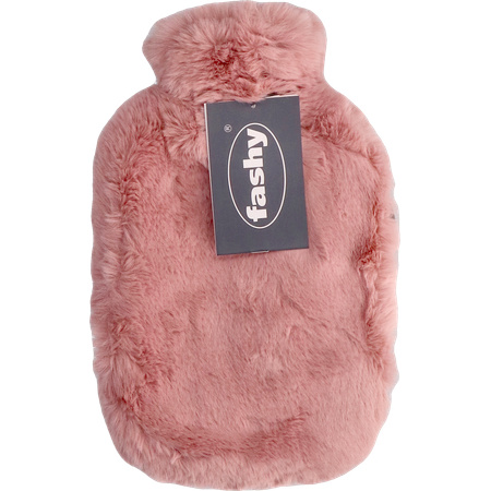 Fashy Warmwaterkruik Extra Zacht Oudroze 1 Stuk