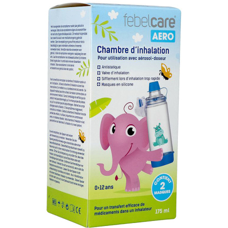 Febelcare Aero Inhalatiekamer Kinderen 0-12 Jaar 175ml
