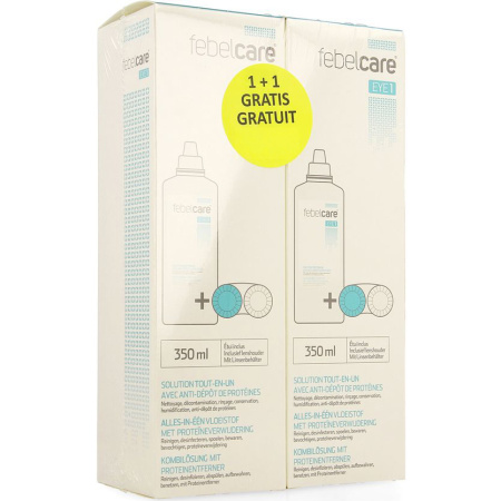 Febelcare Oogoplossing 1 Lenzen 2x350ml