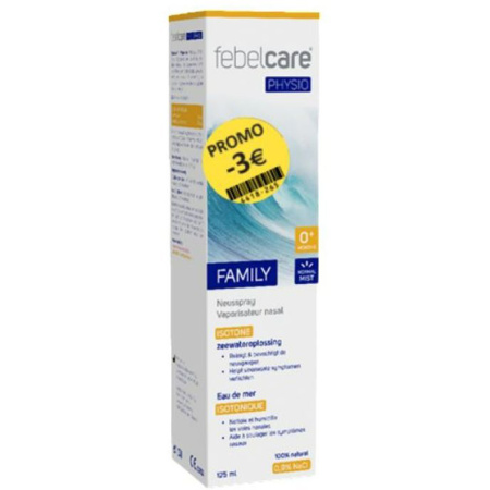 Febelcare Physio Isotone Spray Family 125ml