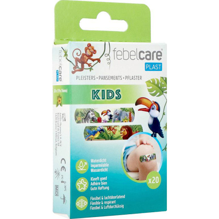 Febelcare Plast Kids Jungle 20 Stuks