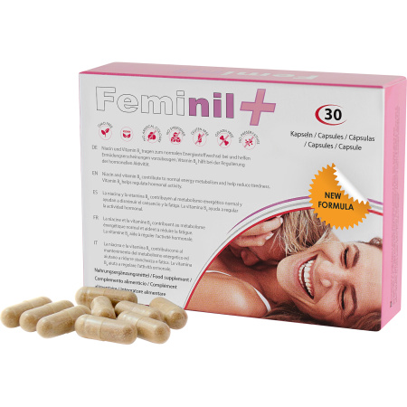 Feminil Plus Capsules Vrouwelijk Seksueel Verlangen 30 Stuks