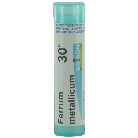 Boiron Ferrum Metallicum 30K Granules 4g