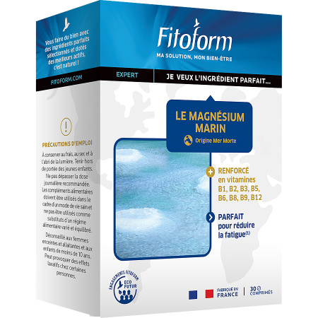 Fitoform Magnésium Marin En Vitamine B1 30 Capsules