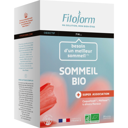 Fitoform Slaap Biologische Ampullen 20x10ml