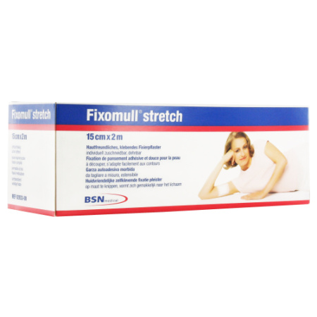 Bsn Medical Fixomull Stretch Adhesive 15cm x 2m 1 Stuk (0203300)