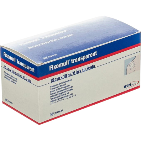 Fixomull Transparent Fixatieverband 15cm x 10m 1 Stuk (7221602)