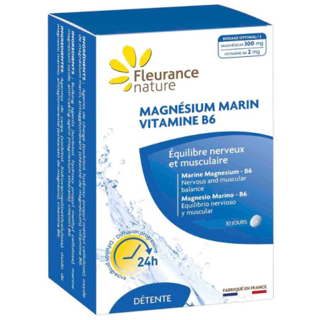Fleurance Nature Zeemagnesium B6 60 Tabletten