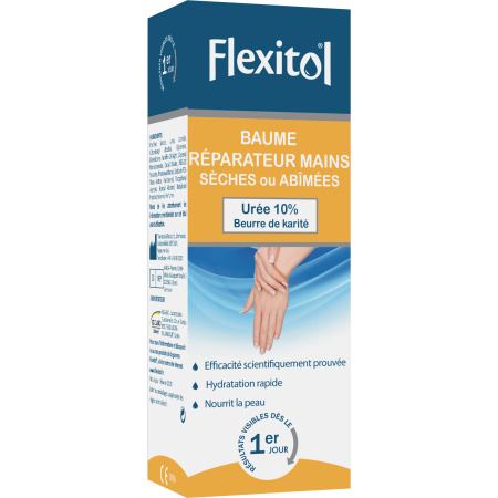 Flexitol Reparatiebalsem Voor De Handen 10% Urea Droge Of Beschadigde Handen Tube 56g