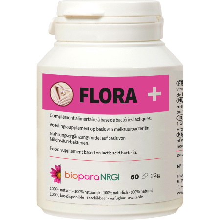 Flora+ Voedingssupplement 60 Capsules