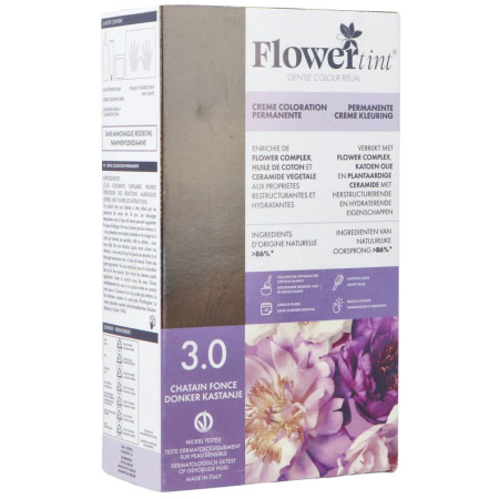 Flowertint Donkerkastanje 3.0 140ml
