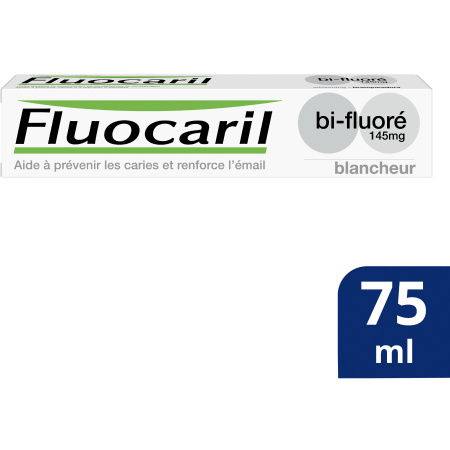 Fluocaril Tandpasta Bi-Fluor 145mg Witheid Tube 75ml