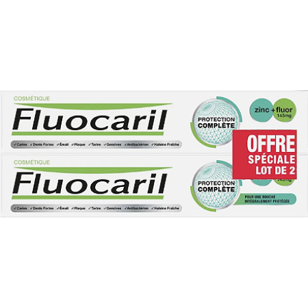 Fluocaril Volledige Bescherming Tandpasta 2x75ml Tube