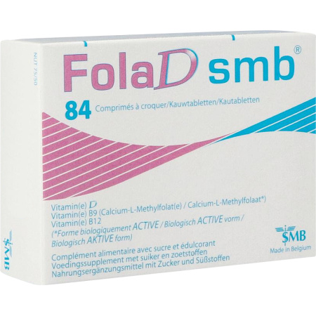 SMB Folad 84 Kauwtabletten