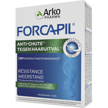 Forcapil Tegen Haaruitval 30 Capsules
