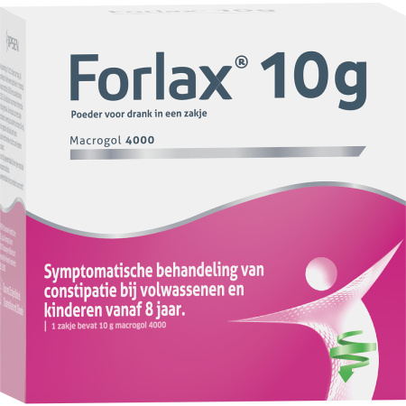 Forlax 10g Poeder Voor Drank 20 Zakjes
