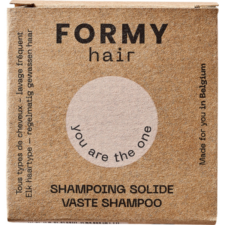 Formy Vaste Shampoo Met Wortelolie En Biologische Jojobaolie Voor Alle Haartypes 70g