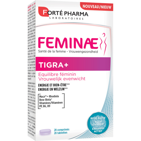 Forté Pharma Feminae Tigra+ Vrouwelijke Balans 28 Tabletten