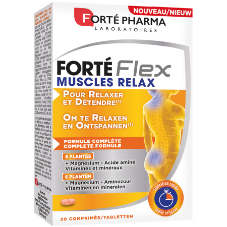 Forté Pharma Forté Flex Muscle Relax Spierontspanning Complete Formule 20 Tabletten