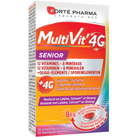 Forté Pharma MultiVit' 4G Senior 30 Tabletten