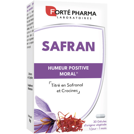 Forté Pharma Saffraan Gestandaardiseerd In Safranal En Crocines 30 Capsules