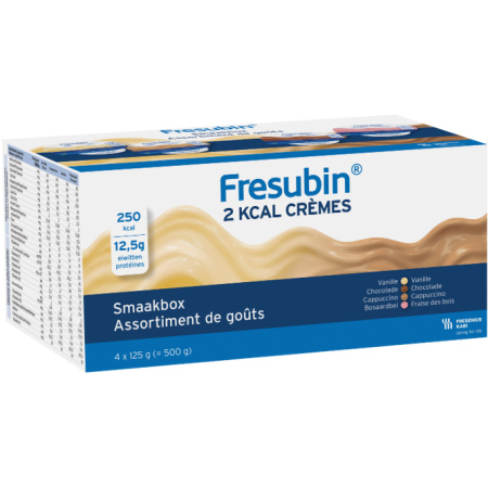 Fresubin 4-Pack 2kcal Geassorteerde Crèmes 4x125g