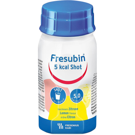 Fresubin 5 Kcal Shot Citroen Flacons 4x120ml