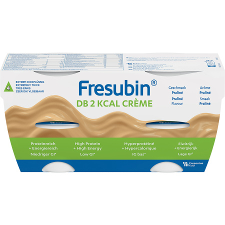 Fresubin DB 2kcal Crème Praliné 4x125g