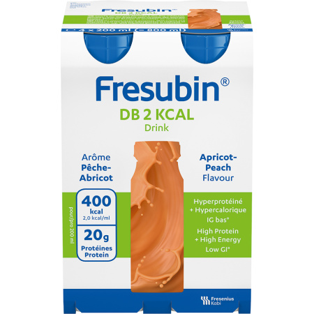 Fresubin DB 2kcal Drink Perzik-Abrikoos 4x200ml
