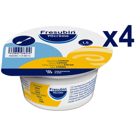Fresubin YOcrème Citroen Pots 4x125g (7118701)