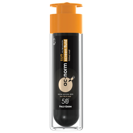 Frezyderm Ac-Norm Getinte Zonnefluid Gezicht SPF50+ 50ml