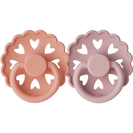Frigg Fairytale Fopspenen Silicone T1 Princess Pea/Thumbelina 2 Stuks
