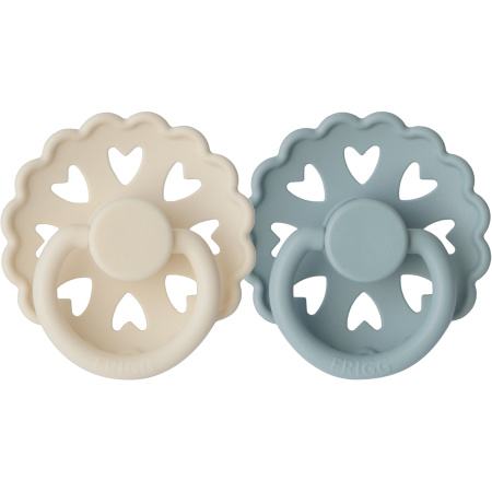 Frigg Fairytale Fopspenen Silicone T2 Ugly Duck/Ole Lukoje 2 Stuks