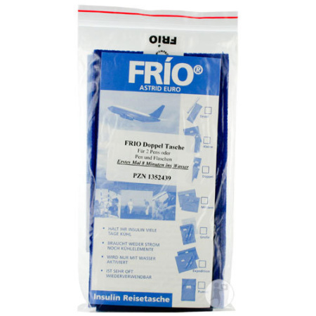 Frio Duo Etui 8x18cm Blauw 1 Stuk