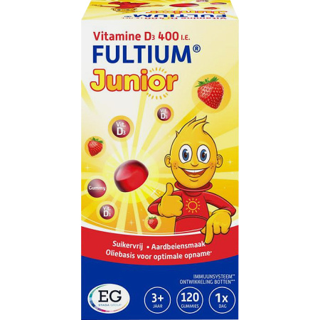 Fultium Junior Vitamine D3 400IE 120 Gummies