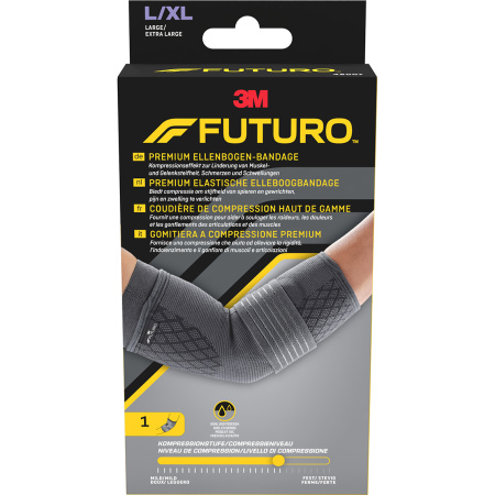 Futuro Premium Compressie Elleboogbrace L/XL 1 Stuk