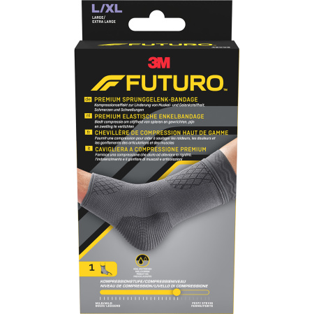 Futuro Premium Compressie Enkelbrace L/XL 1 Stuk