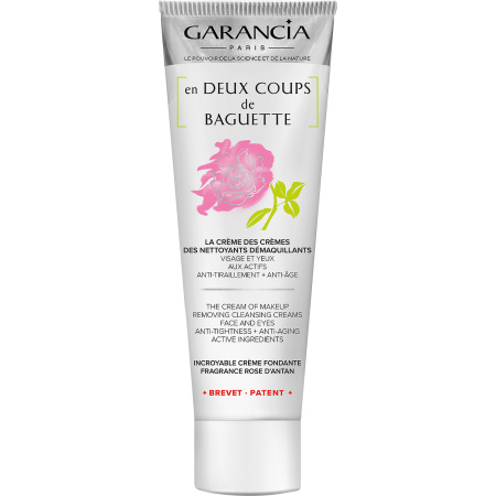 Garancia En Deux Coups De Baguette Make-Up Remover Crème Anti-Age Gezicht En Ogen Rozengeur 120g
