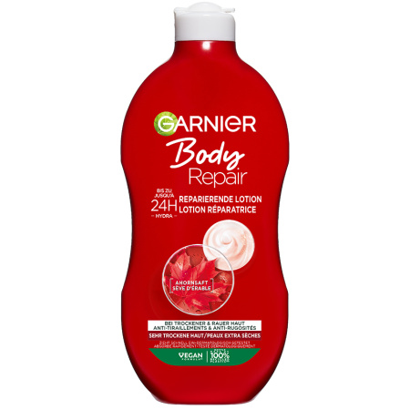Garnier Body Repair Bodylotion Herstel Esdoornsap Zeer Droge Huid 400ml