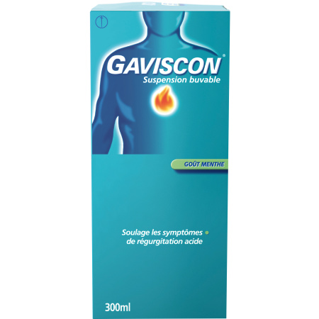 Gaviscon Suspensie Voor Oraal Gebruik Muntsmaak Fles 300ml