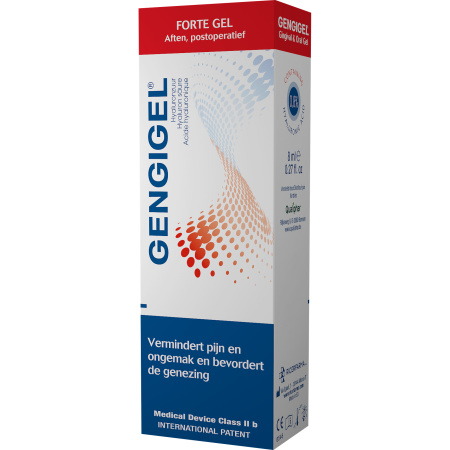Gengigel Forte Gel Voor Diepe Mondwonden En Postoperatief, Tandvleesontsteking 8ml