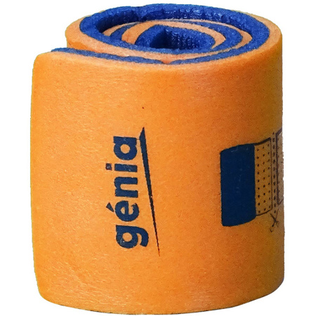 Genia Aluminium Rolspalken Aan Beide Zijden Met Schuim Bekleed 45x250mm Orange 4 Stuks