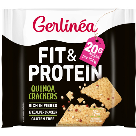 Gerlinéa Fit & Protein Quinoa Crackers 100g