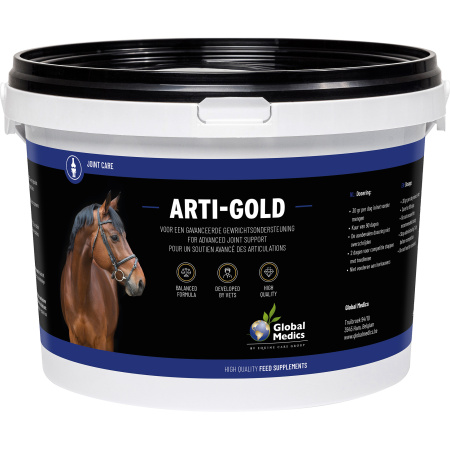Global Medics Arti-Gold Gewrichtssupplement Voor Paarden Poeder 2,7kg