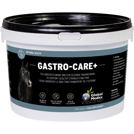 Global Medics Gastro-Care+ Paardenvoedersupplement Poeder Pot 1,2kg