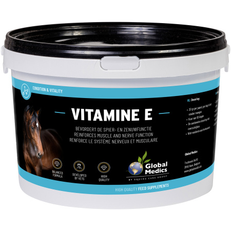 Global Medics Vitamine E Paarden Poeder Pot 1kg