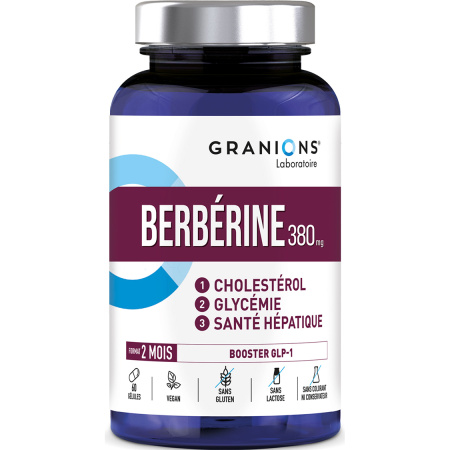 Granions Berberine 380mg 60 Tabletten